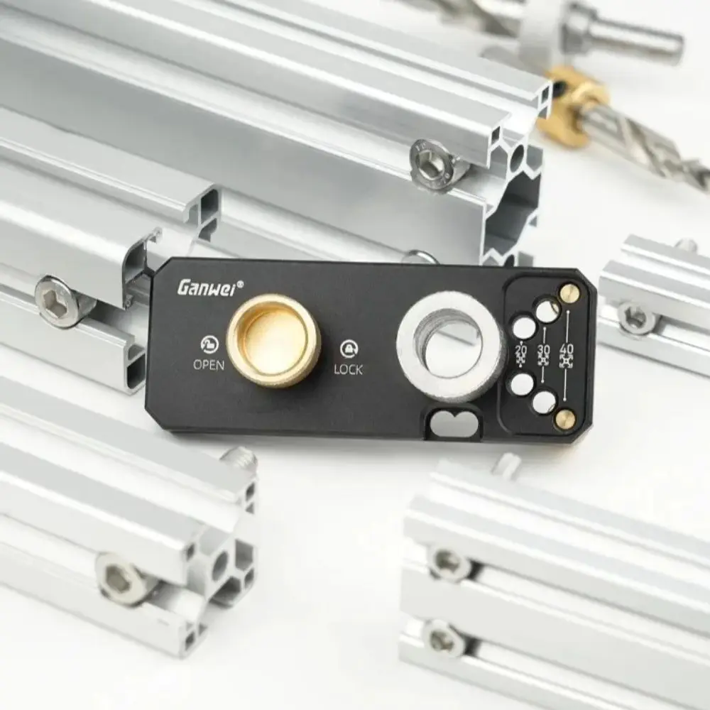 

Универсальный алюминиевый профиль, сверлильный станок, вспомогательный локатор для штамповки, регулируемый штамповочный инструмент «сделай сам», деревообработка