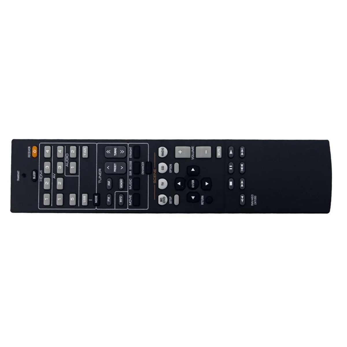 A57G-RAV463 Remote Control for Yamaha Audio Receiver HTR3066 HT-R3066 RXV373 RTZA113500 RX-V373 RXV375 YHT399U YHT497