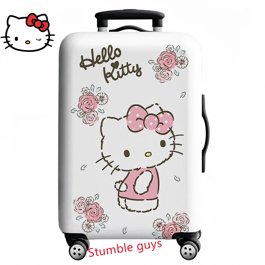 Anime Kawaii Hello Kitty Kofferhülle passend für 18-32 Zoll Gepäck Reiseschutz für Fans