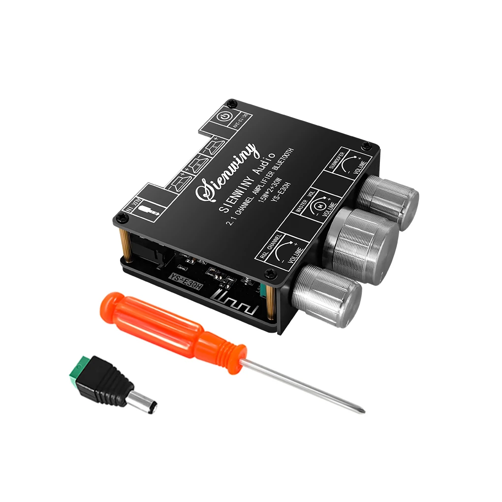 Bluetooth-compatible 5 1 Treble Adjustment Subwoofer Stereo AMP Module