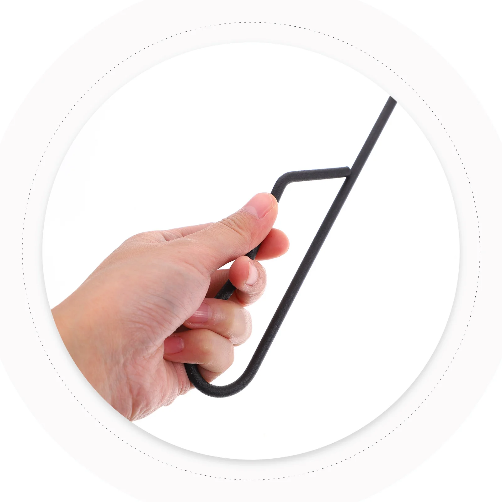 

Bbq Charcoal Rake Heavy Duty Iron Alloy Ash Tool for Roasting Oven Fireplace Lightweight Portable Design Easy Storage Grilling