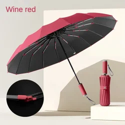 Grand parapluie automatique pliant 16K 112 Sophia, parapluies spéciaux coupe-vent, imperméables, anti-UV, contre les pluies, pour hommes et femmes