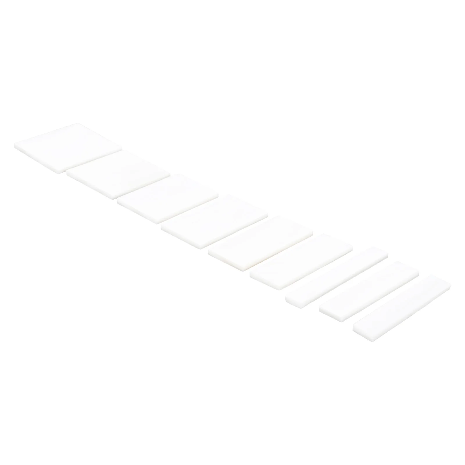 

Portable Natural Shell Inlay Dots White Electric Guitar Fretboard Parts Accessories Small Light Weight Easy Storage Carry H made