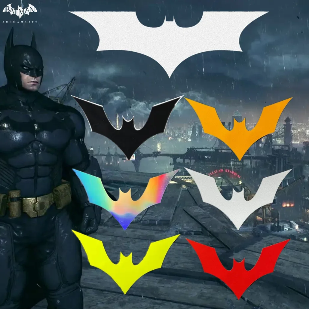 Car Stickers Window Door Windshield Scratch Cover Cartoon Cool Bat Batmans for Motorcycle Reflective Decal Car Accessories - view 4
