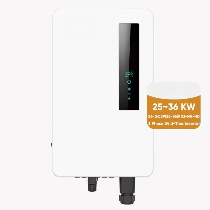 

Solis S6-GC3P Three Phase On-Grid Inverter 25KW 30KW 36KW EU Version NV-ND Grid Connection Solar Inverter