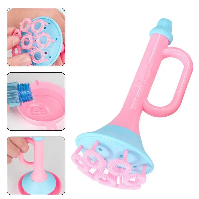 Bubble Machine for Toddler Funny Kids Bubble Machine Bubble Maker Machine Leakproof Handheld Bubble Blower Outdoor Bubble Toys