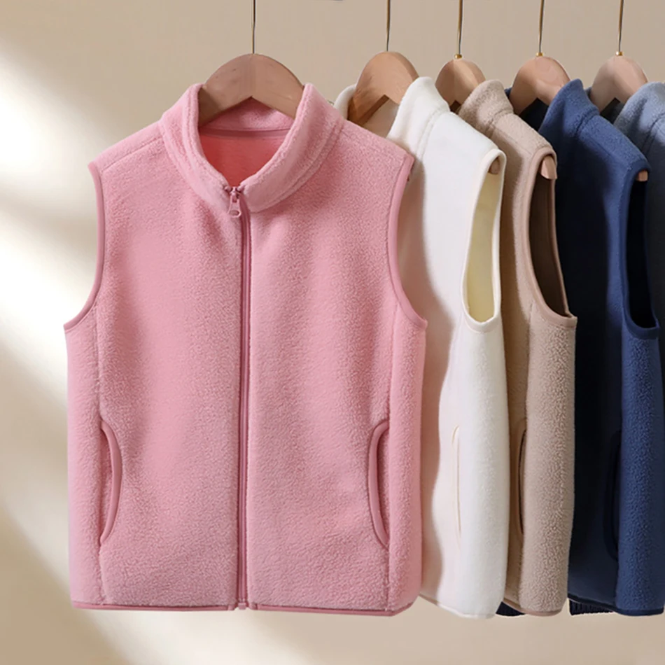 أزياء الهالوين الخريف ملابس الاطفال السترات الشتاء في سن المراهقة القطبية الصوف الصدريات الربيع الفتيات سترة دافئة عيد الميلاد الطفل سترة