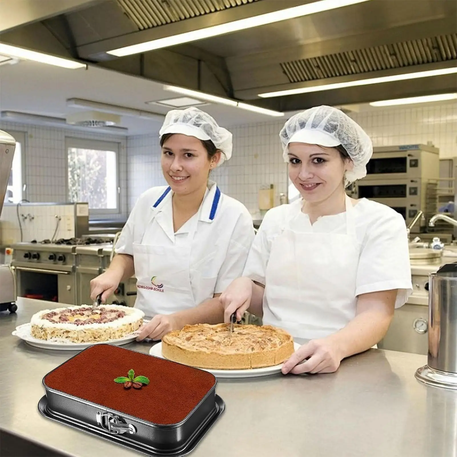 

Cake Baking Pans 13x9 Inch Non-Stick Reusable Cake Baking Tray Cookie Sheet for Cheesecake Cookie Pizza Muffin Brownie Bread Ice