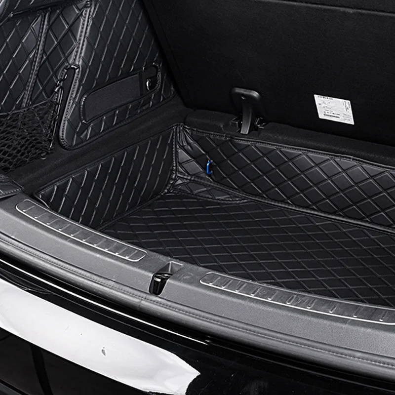 

Car Trunk Mat Bottom Pad Waterproof PU Leather For Mini Cooper F54 F55 F56 F60 R60 Interior Accessories Protection Cover