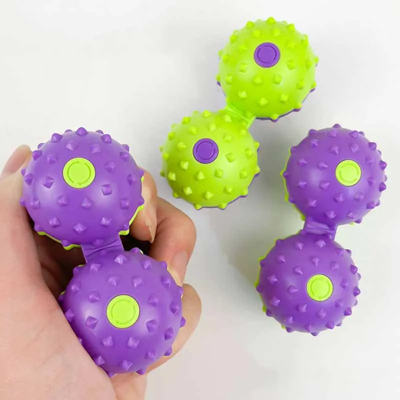 New 3D Printing Gravity Massage Decompression Gyro Ball Toys Creative Fun Palm Massage Fingertip Spinning Gyro Ball Toys