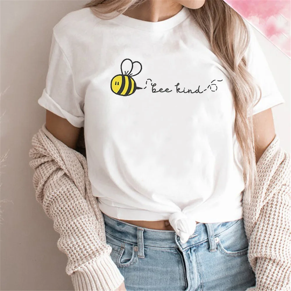 

Bee t-shirts women Y2K harajuku designer t-shirts female manga harajuku Japanese clothing