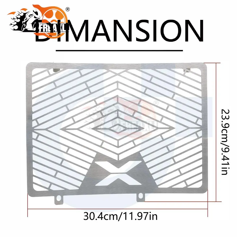 

For CF MOTO 700CL-X 700CLX CL-X700 CLX700 CLX 700 Motorcycle Radiator Grille Cover Radiator Guard Engine Cooling Steel Protector