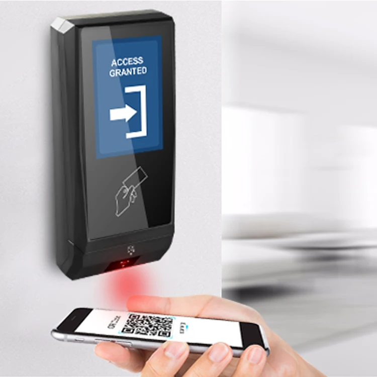 CIVINTEC Outdoor PoE 2.4G Dynamic QR Code Scanner TCP/IP WiFi 13.56MHz ثابت Wallmount Gate Access Control قارئ البطاقات الذكية #5