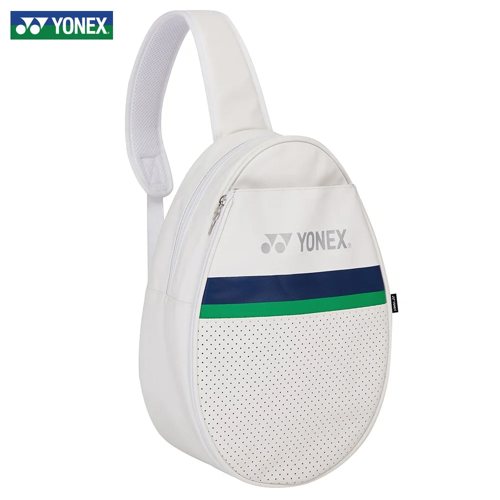 Yonex-Genuine One Shoulder Badminton and Tennis Crossbody Bag, Mini Compact Lightweight Portable Sports Bag, Tennis Accessories