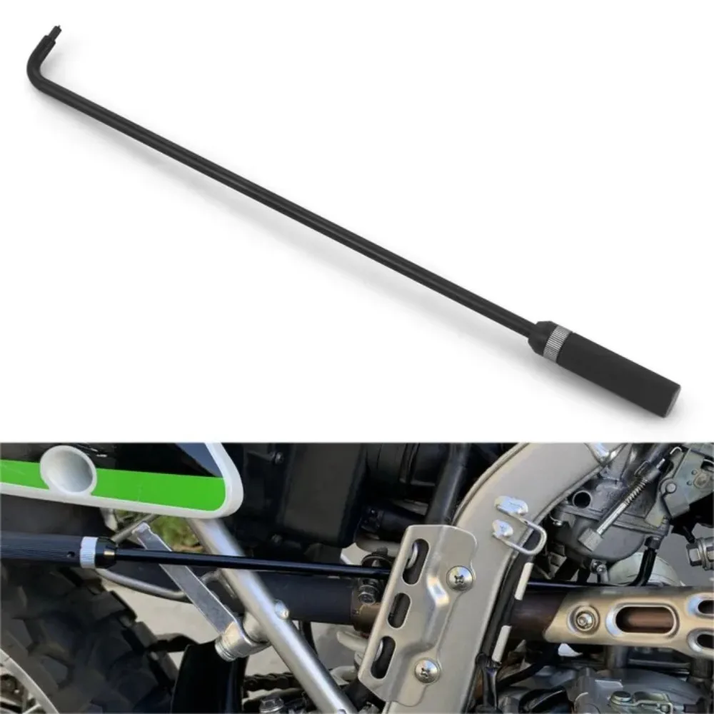 41.5cm Motorcycle Carburetor Pilot Screw Metal Adjusting Wrench 110° Angled Head Carb Adjuster Tool Universal Snowmobile Parts