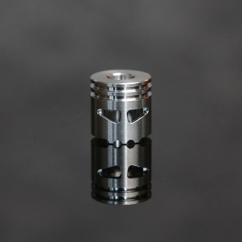 Skelett Edelstahl EDC Messer Perle geflochtener Anhänger, Paracord Armband Anhänger DIY Zubehör, Schmuck & Schlüsselanhänger Dekor