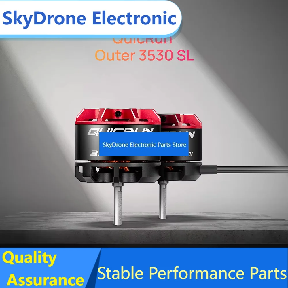 SkyDElHobbyWing QuicRun Outer 3530 SL 1700KV/ 3530 SL 2200KV Brushless Motor FOR 1/10 1/12 RC Remote Control Covered Car