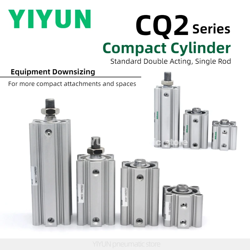 

Thin cylinder CDQ2B25-100D,CDQ2B12,CDQ2B16,CDQ2B20CDQ2B32-5D,CDQ2B32-10D,CDQ2B32-15D,-20D,-25D-30-35-40-45-50-75 D CQ2 series