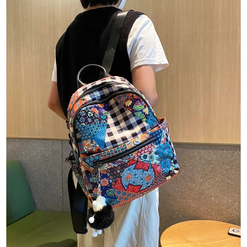 

Women's Backpack Waterproof Oxford Backpack Fancy Print Mochilas Para Mujer Shoulder Ita Bag Pack Large Capacity Backpack School