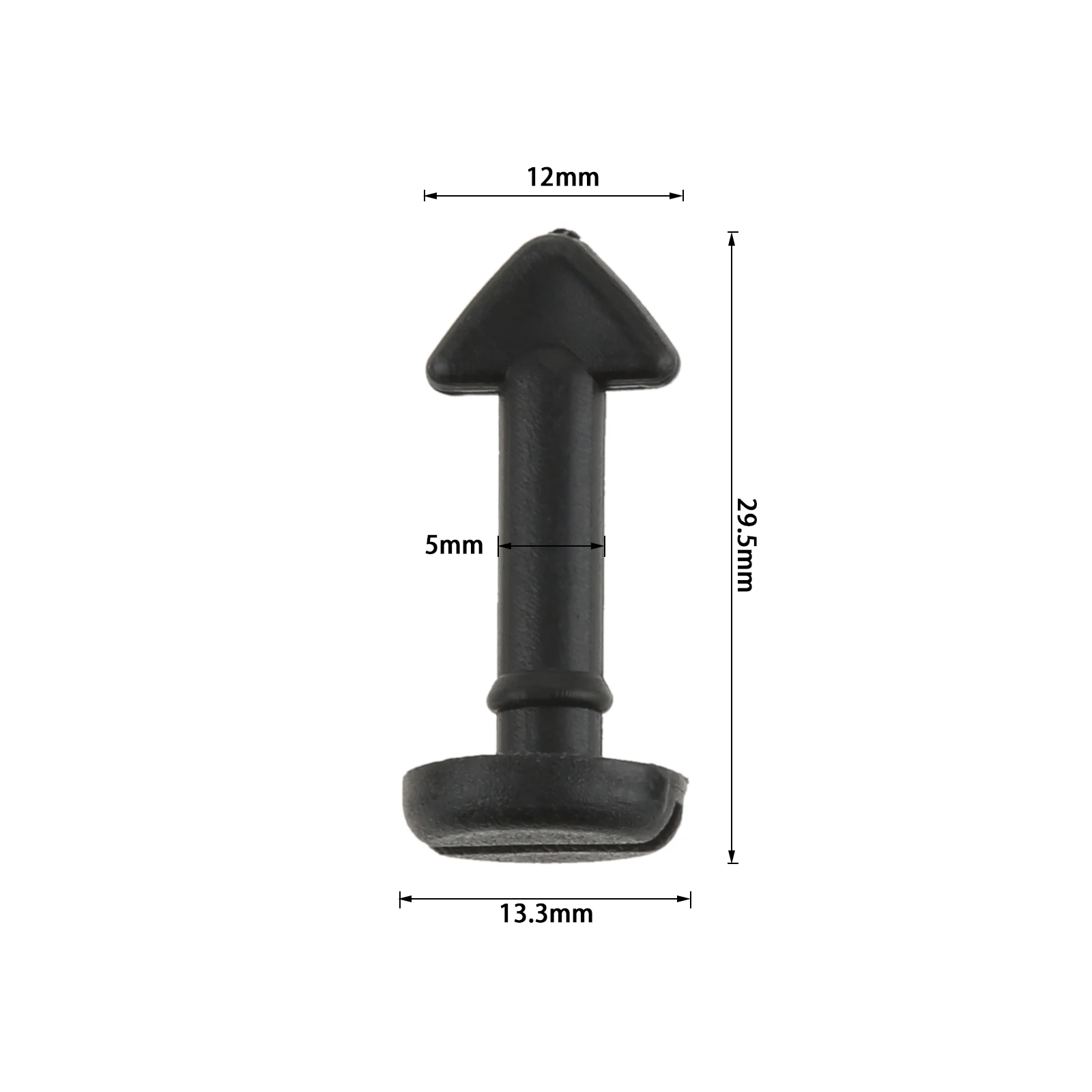 10Pcs Plastic Car Engine Trim Plate Screw Plastic Fastener for Citroen Picasso Peugeot 307 Rivet Clip Interior Accessories