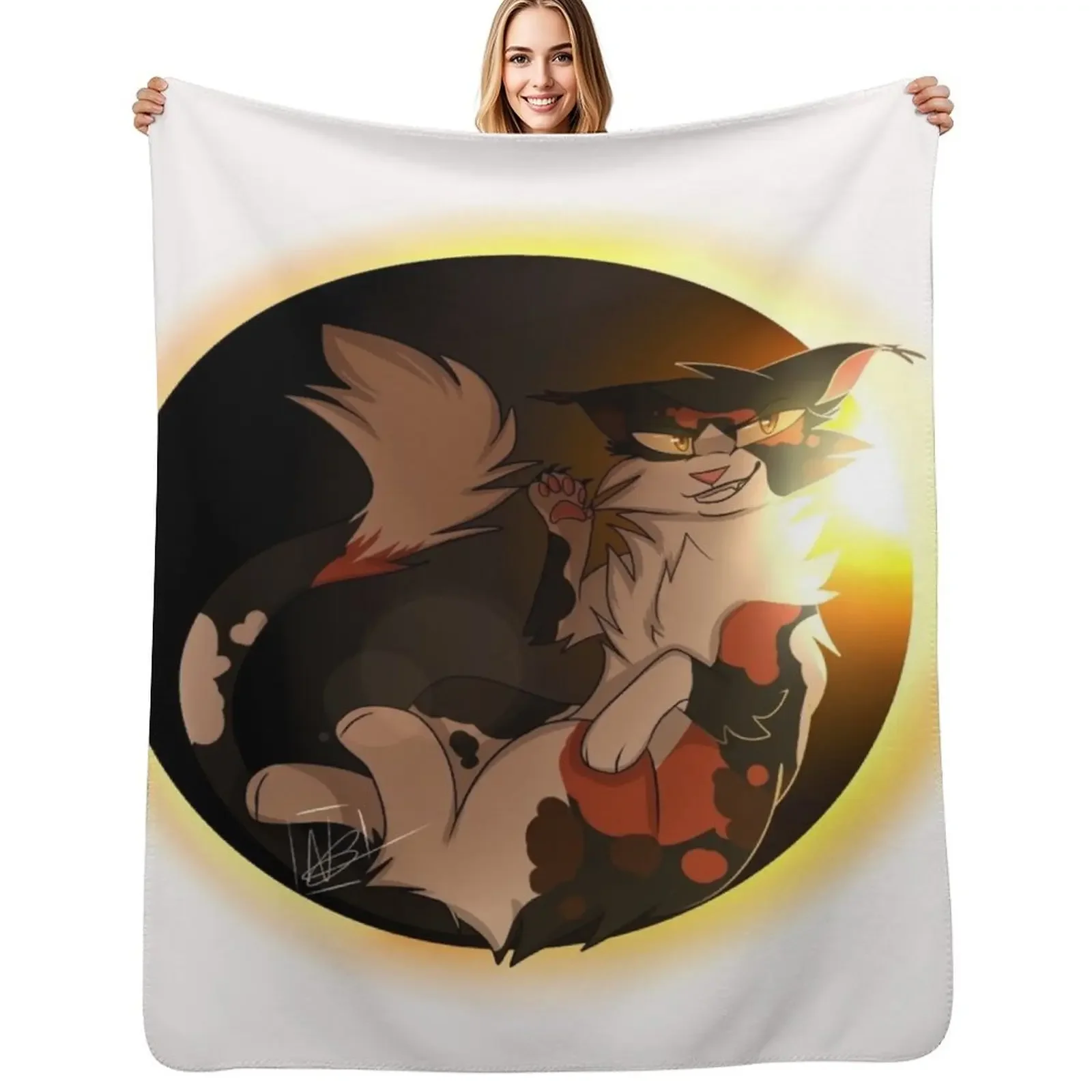 

SOL Throw Blanket Baby For Decorative Sofa Bed Fashionable Blanket