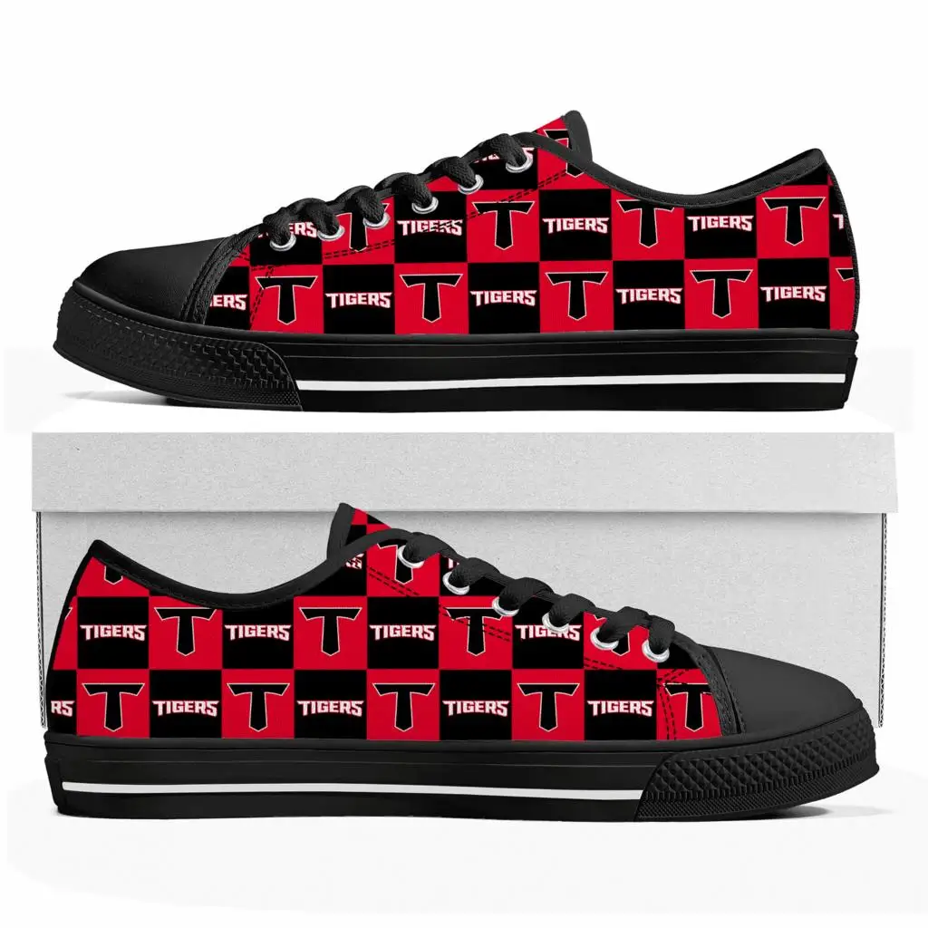 타이거즈 Korea Tigers baseball Low Top Sneakers Mens Womens Teenager Canvas High Quality Sneaker Casual Custom Made Shoes Customize