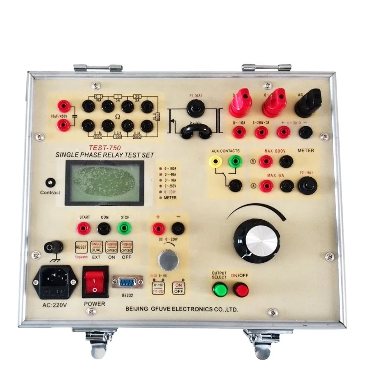 GFUVE Single Phase Relay Protection Tester