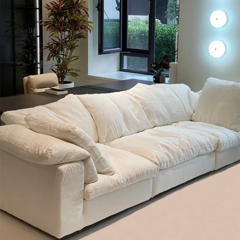 Lounge Small Living Room Sofas Designer Replica Children Lazy Sofas Modern Individual White Patio Wood Divano Home Furniture