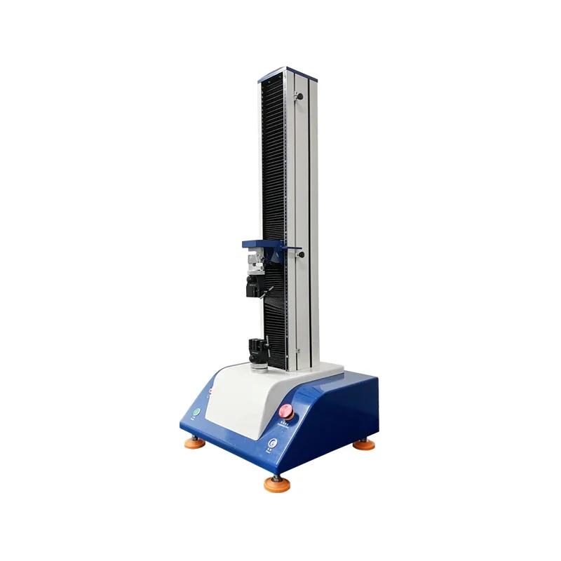 Microcomputer controlled single column rubber tensile testing machine/metal universal material   machine