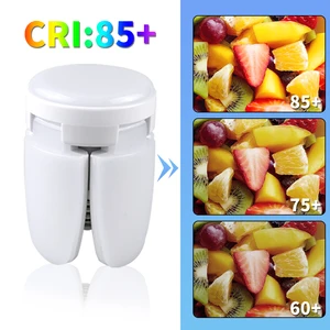 28W مروحة شكل لمبة LED E27 لمبة LED قابلة للطي 220 فولت 110 فولت لمبات للمنزل غرفة المعيشة مستودع المرآب ضوء السقف أعلى 8 مبيعات أدى ضوء السقف - No5