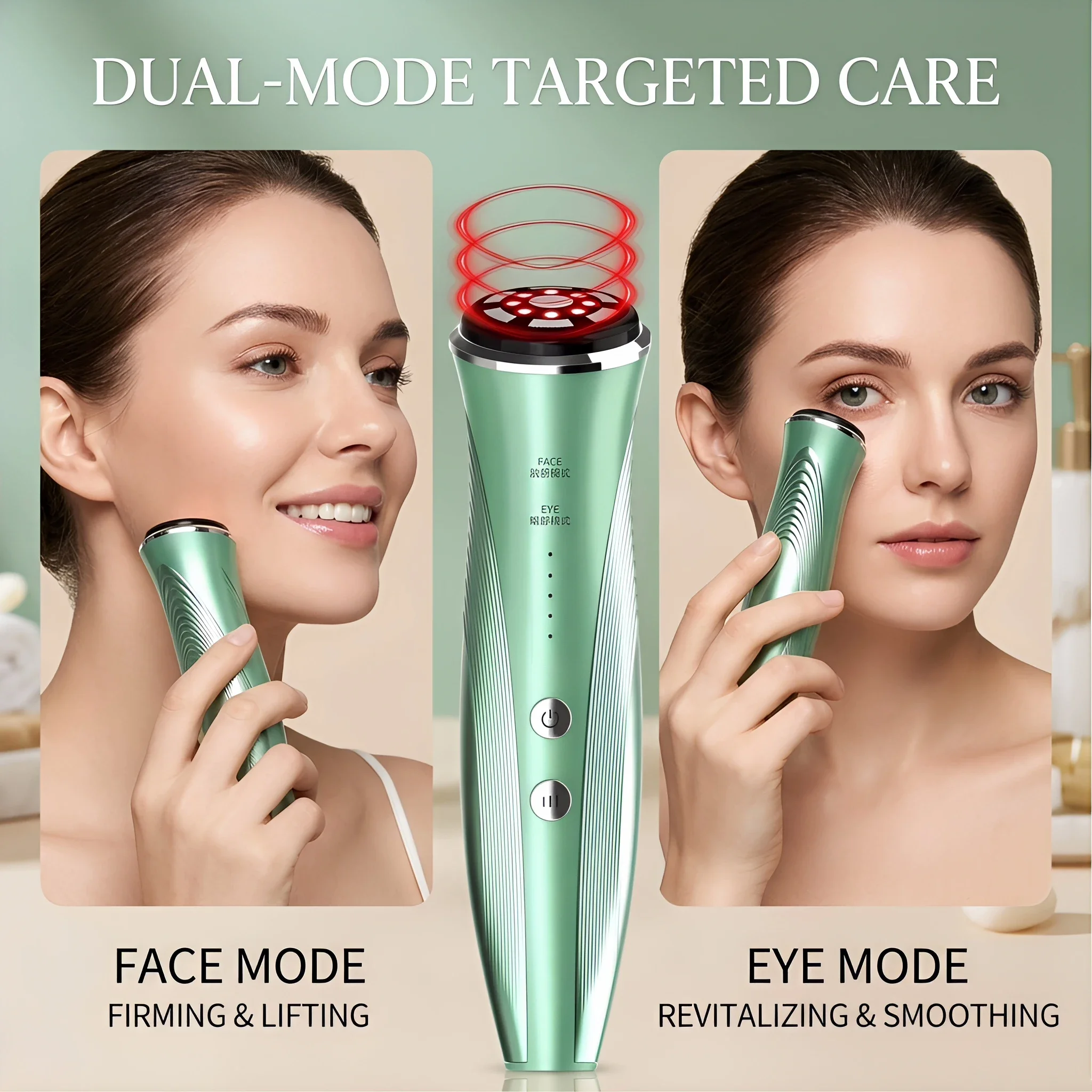 Household Facial Mask Essence Introduction Beauty Machine Hot Compress Eye Lifting Skin Care Massage Machine for Face Care