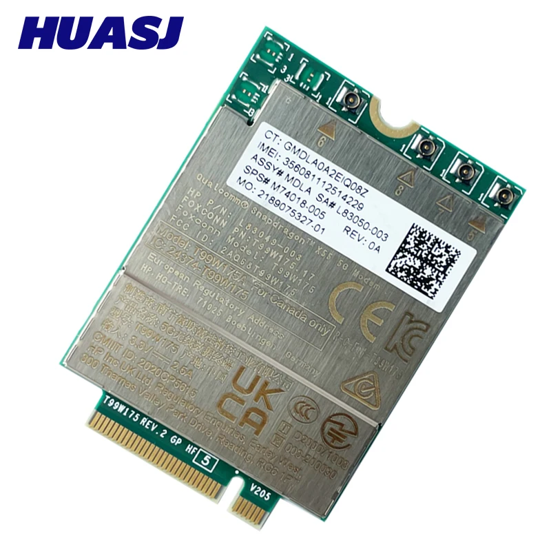 T99W175 snapdragon X55 4G 5G  Module Card SPS# M74018-005 SA#L83050-003 For  Elite Folio 13.5 inch 2-in-1 Notebook PC Laptop