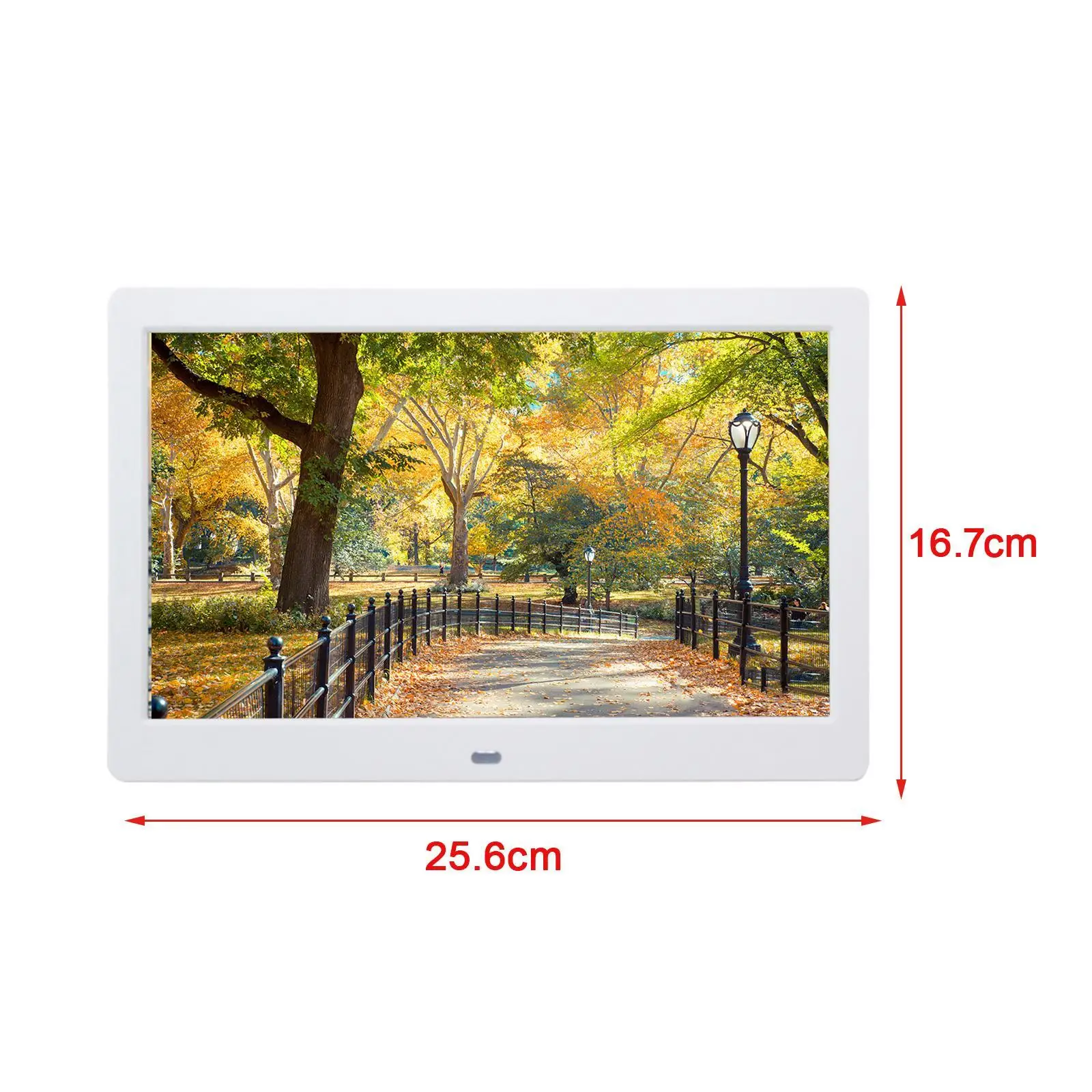 Funciones múltiples del enchufe estándar de la UE del marco de fotos digital electrónico de 10 pulgadas