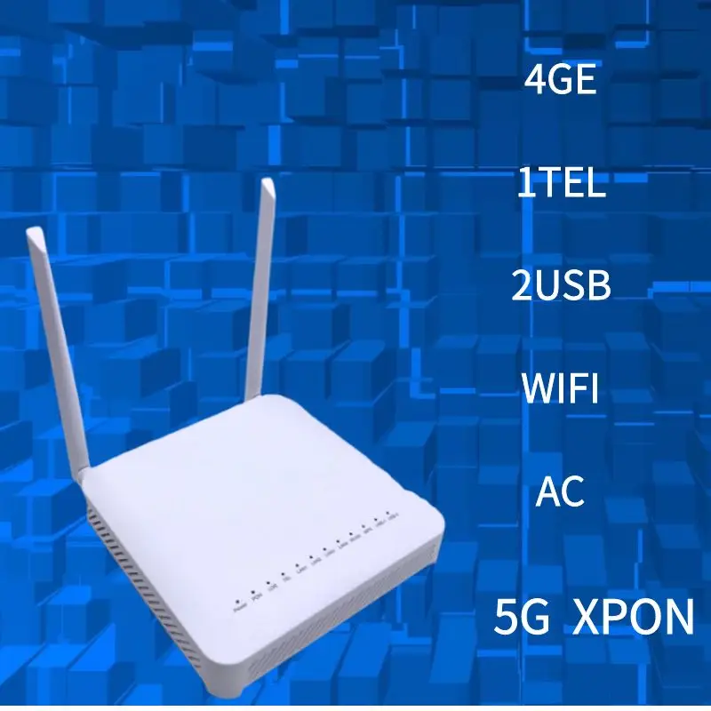 1 /3/5 pcs 100% NEW  xpon F670L 5G ONT epon/gpon Dual Band 4ge+1tel+2usb+Ac 5g Wifi ONT router F670L Without Power Free Shipping