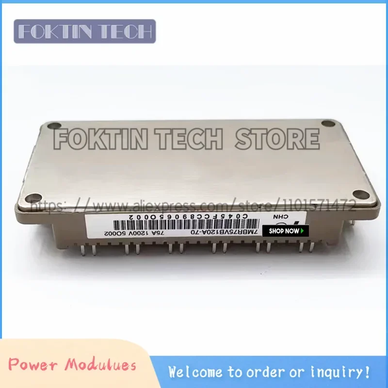 7MBR75VB120A-70 7MBR75VB120-50 7MBR75VB120A-50 6MBI180VB-120-50 55 Nuovo Modulo Originale