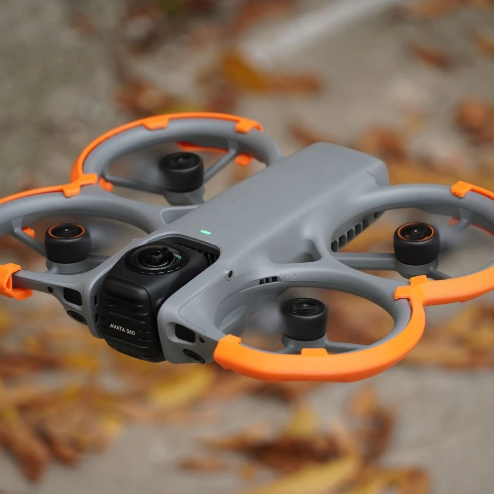2in1 3D Printed Lightweight Design Protection Guard with Motor Protective Cover for DJI AVATA360 Paddle Guard Drone Protect Kit