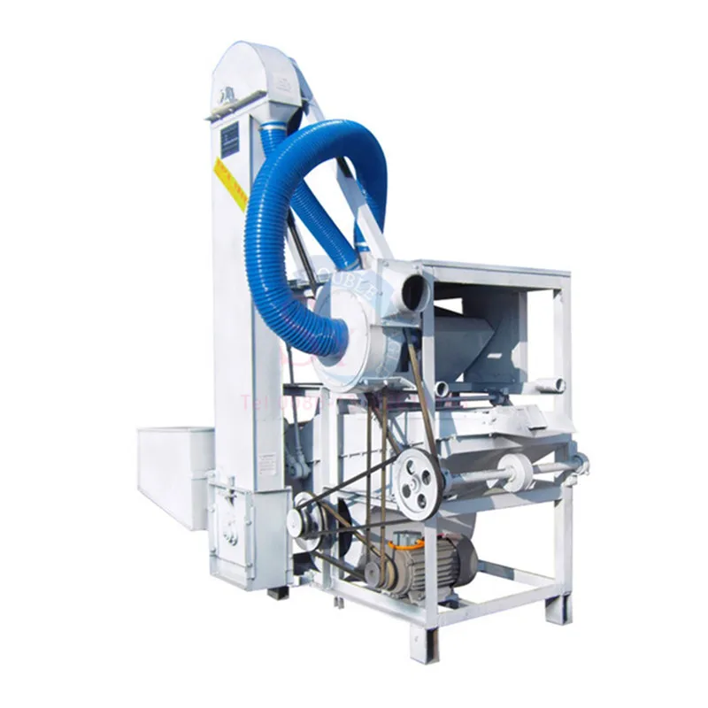 Commercial Small Maize Wheat Cleaner And Separator Grain Bean Seed Cleaning Machine With Gravity Table Grain Classification