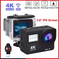 4K Ultra HD Action Camera Double LCD 2\