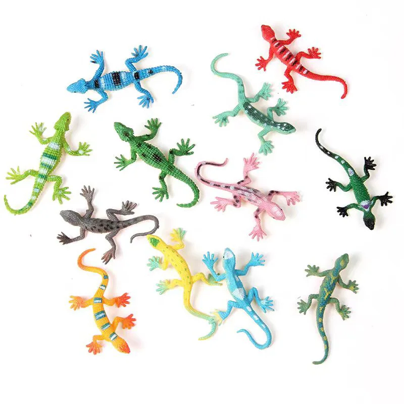 

12 шт. пластиковые мини-ищерицы, реалистичные фигурки животных рептилий, сувениры для вечеринки на Хэллоуин, классные призы для детей, забавные подарки