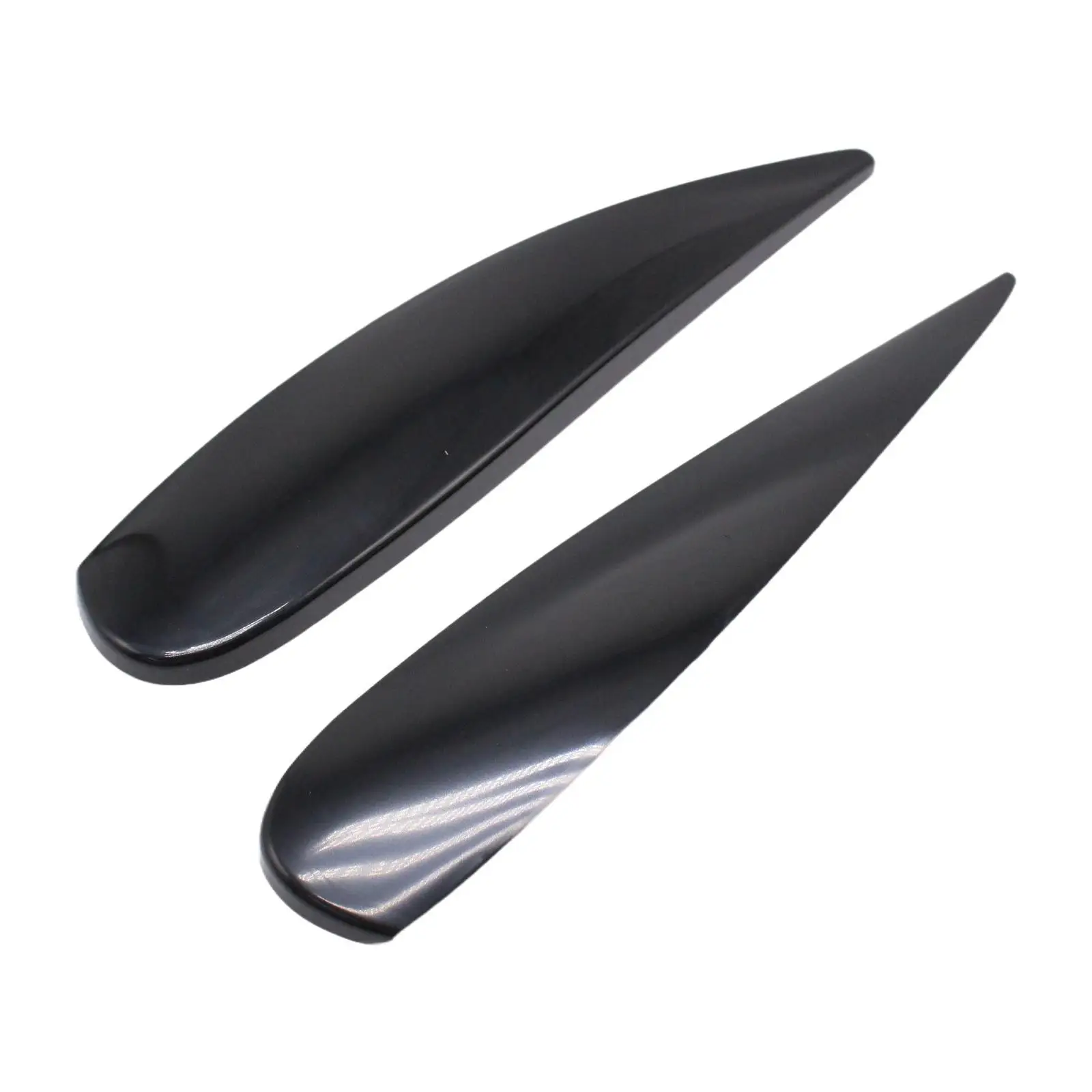 

Headlight Eyebrow Trim Cover Gloss ABS Spoilers Spare Replacement Parts for Vauxhall Corsa D 2006-2014