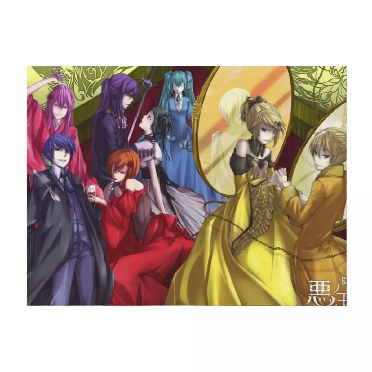 cronicas-mallucidas-vocaloid-throw-blanket-cama-xadrez-cobertores-para-sofas-cobertores-ponderados