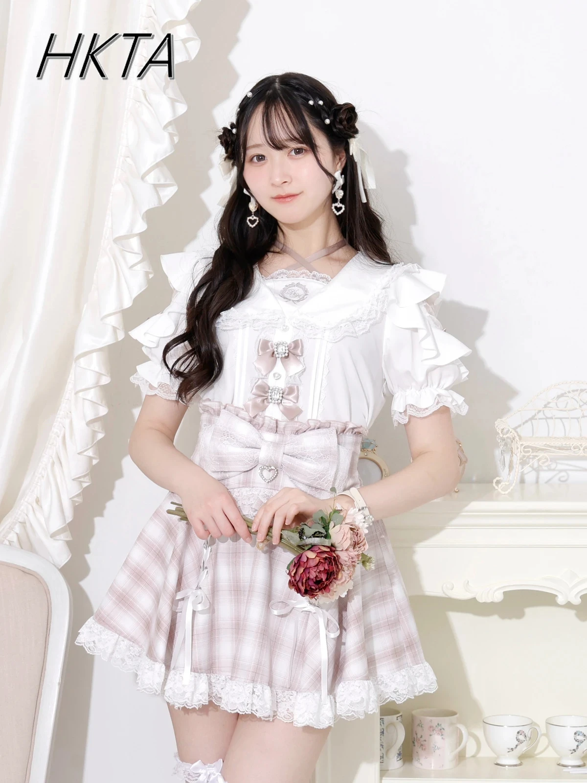 Camisa de manga corta con cost - Japanese Women Formal Wear reseña y precio