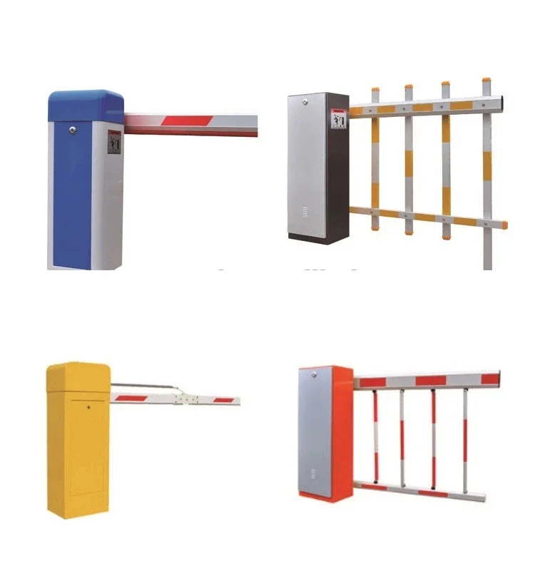 ประตูกั้นบูมอัตโนมัติสําหรับงานหนักสําหรับแผงกั้นประตูทางเข้าที่จอดรถ/ยานพาหนะ