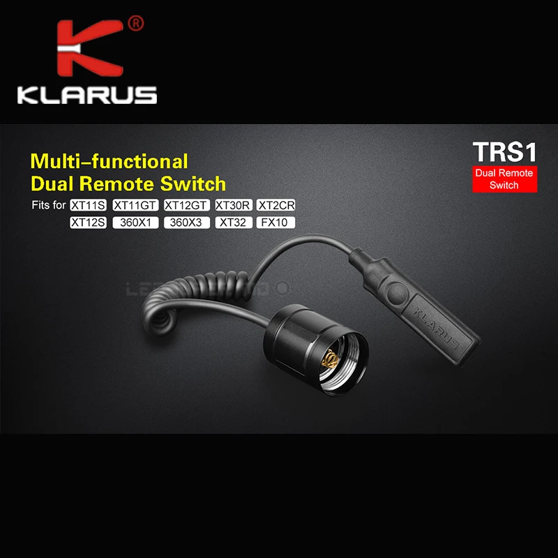 

Flashlights Accessory Original KLARUS TRS1 Multi-functional Dual Remote Switch for Tactical Application