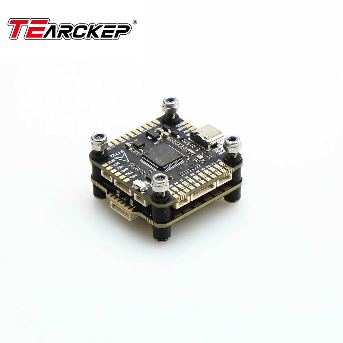 TEARCKEP F722 F7 Flight Controller Stack BLS 60A 4in1 ESC 3-6S Lipo 5V/10V BEC for 7/8/9/10 inch FPV Drone