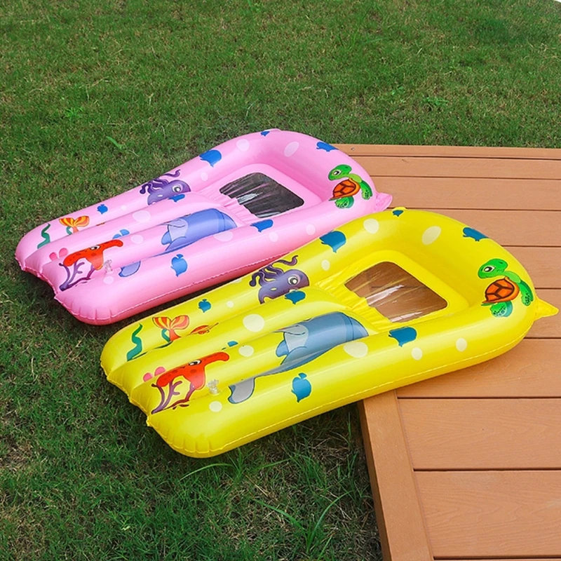 Flotador piscina sin fugas, balsa flotante inflable para niños, piscina, tabla balsa Q81A