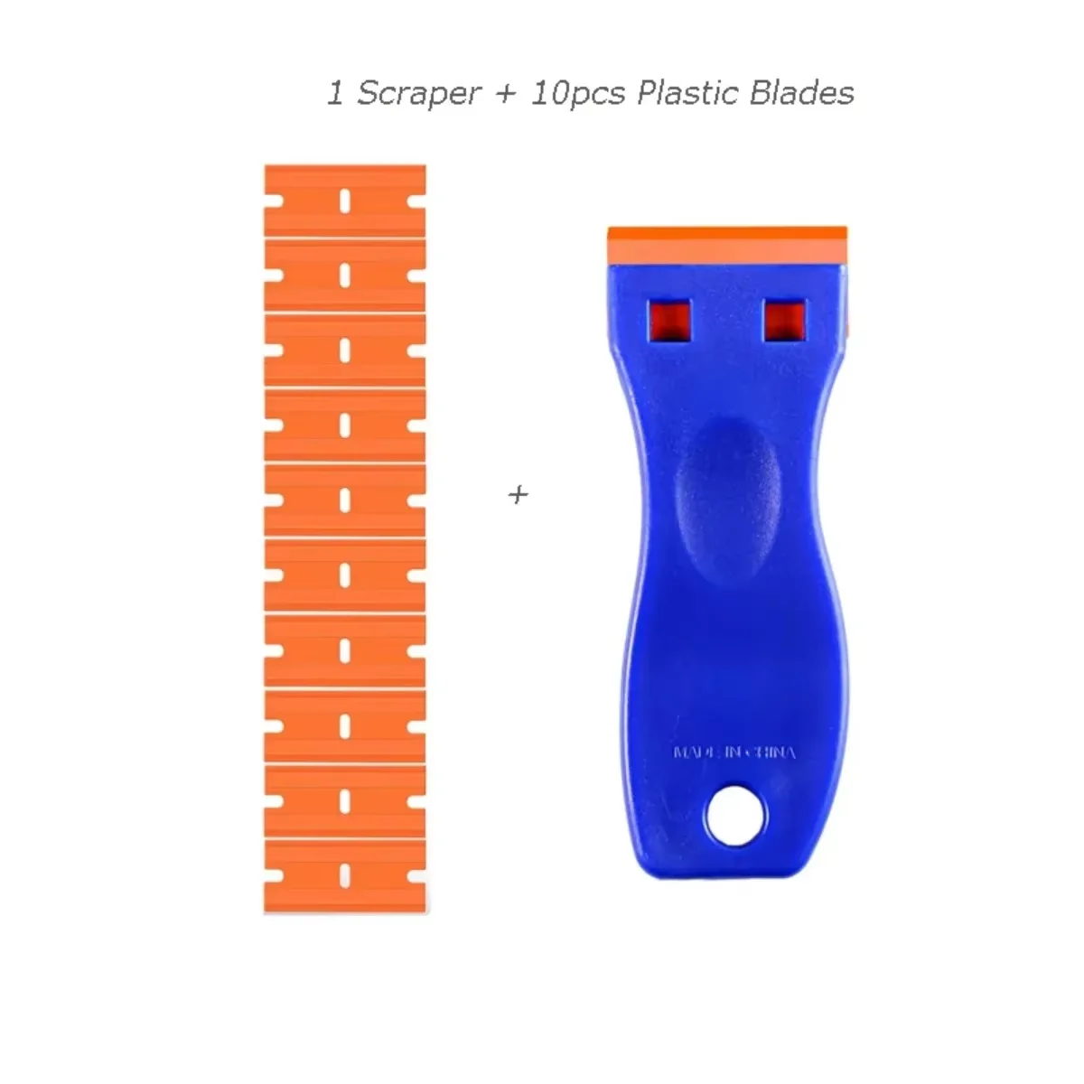 5 in 1 Metal Head Shovel Glue Tool Kit: Silicone Spatula, Caulk Remover, Grout Removal, Sealant Finishing & Corner Scrap — 1