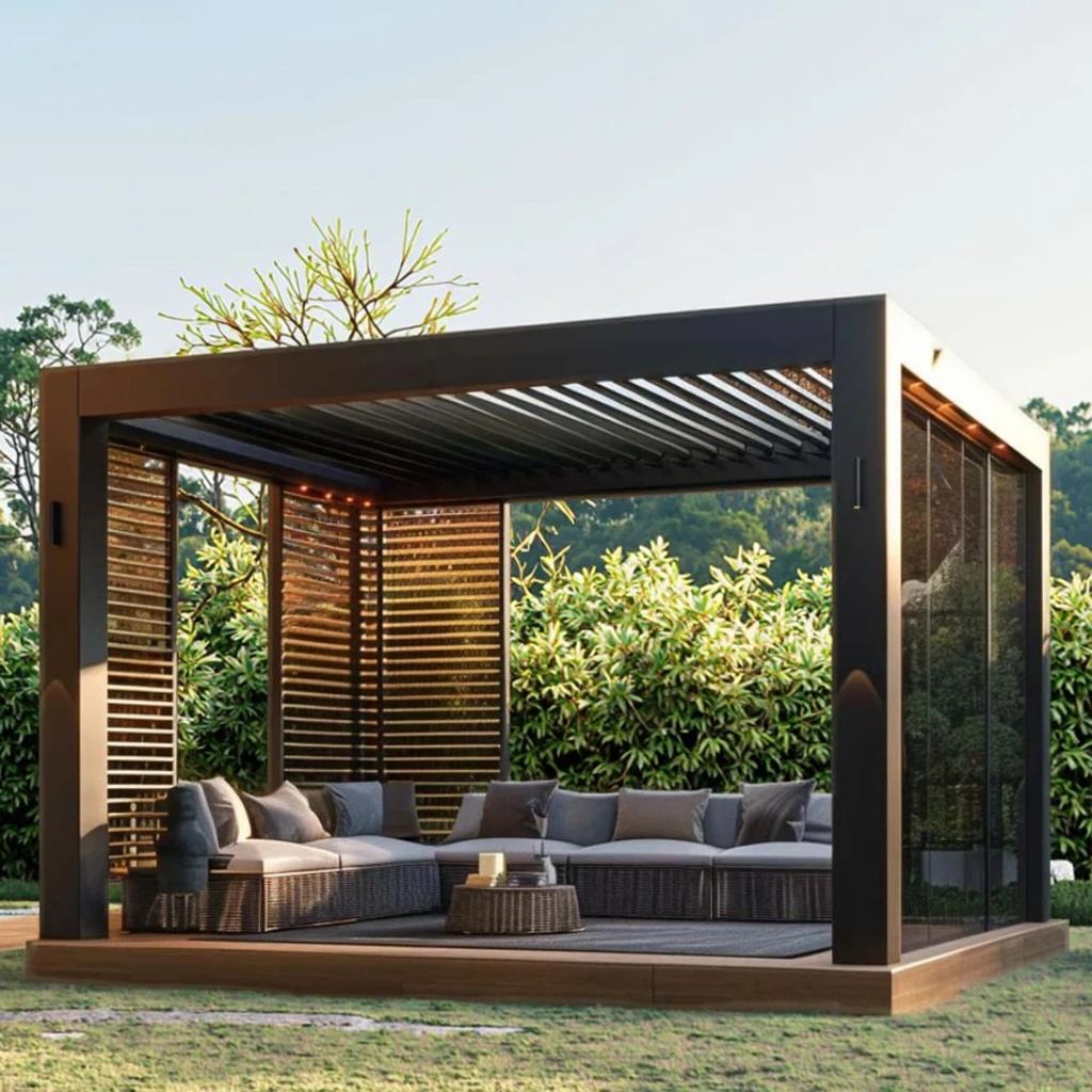 Smart Garden Electric Pergola - 맞춤형 제품: 비 감지 센서가 장착된
