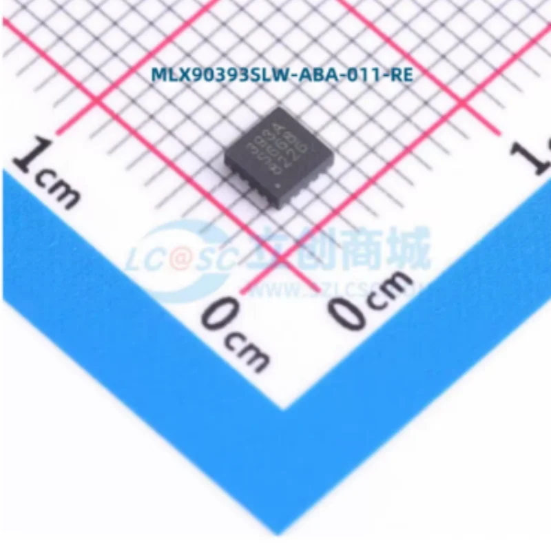 10PCS MLX90393SLW-ABA-011-RE Original QFN16 Triaxis 3D Hall Effect Sensor XYZ Axis Magnetic Detector I2C SPI 2.2V-3.6V