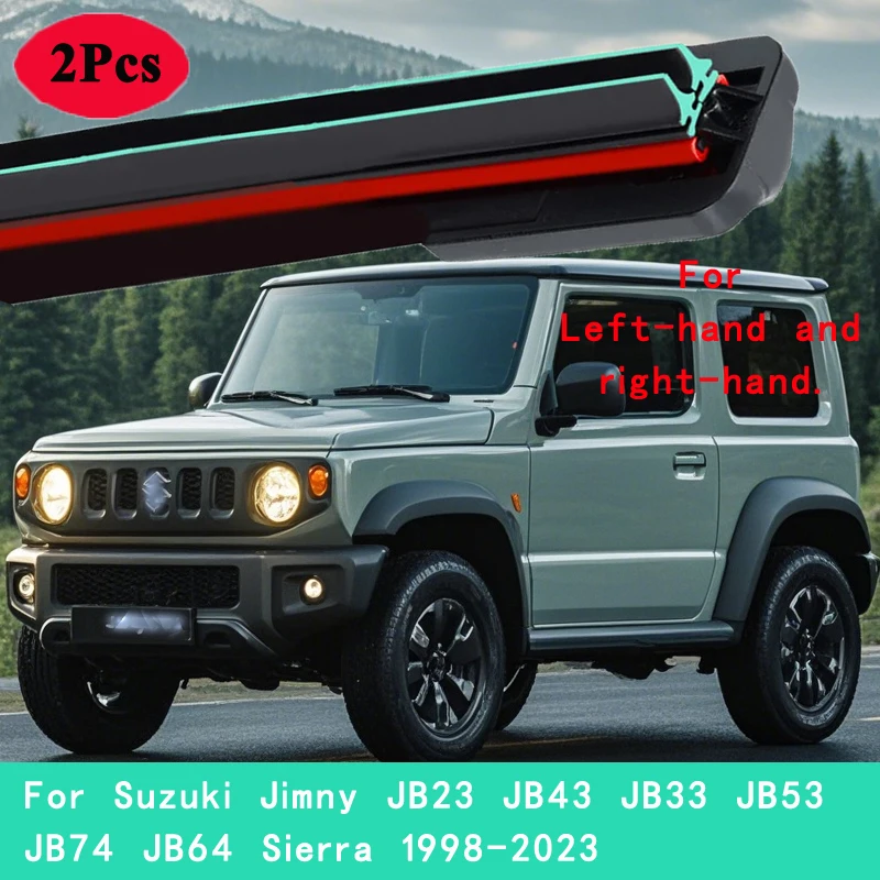 For Suzuki Jimny JB23 JB43 JB33 JB53 JB74 JB64 Sierra 1998-2023 Front Windshield Wiper Blades 2x Windscreen Accessories 2018 201